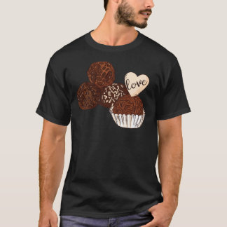 T-shirt Classe Brigadeiro - Chocolat Fudge Balls
