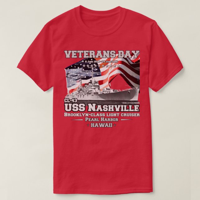 T-shirt Classe Brooklynclass Nashville CL43 (Design devant)