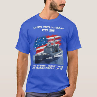 T-shirt Classe CG26 - Drapeau américain de croisière