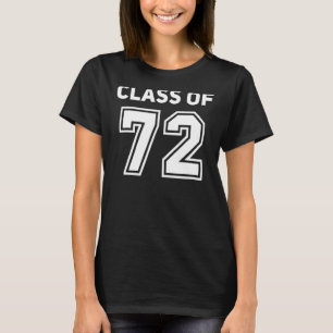 T-shirt Classe De 1972 Collège Secondaire Réunion Classe D