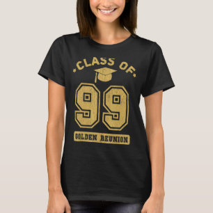 T-shirt Classe De 1999 Collège Diplôme Secondaire Reunio