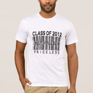 T-shirt Classe de 2012 - graduation inestimable -