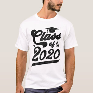 T-shirt Classe De 2020 Diplômés Senior Graduate Men