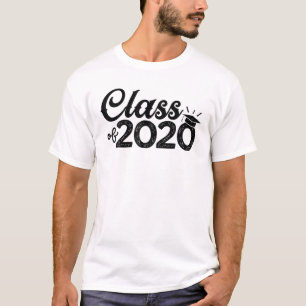 T-shirt Classe De 2020 Diplômés Senior Graduate Men
