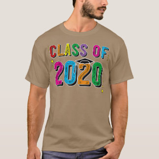 T-shirt Classe De 2020 Graduation Senior Grow With Me