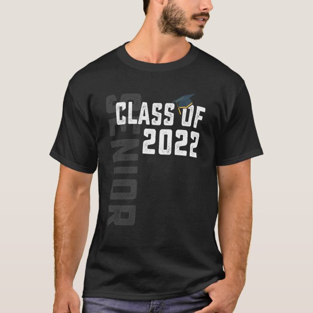 T-shirt Classe De 2022 Graduate School Secondaire 22E Grad (Devant)