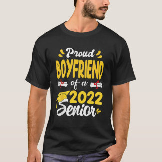 T-shirt Classe De 2022 Graduation Fier Garçon D'Un 2022