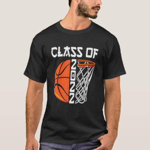 T-shirt Classe De 2022 Joueur De Basket-Ball Diplôme Cadea