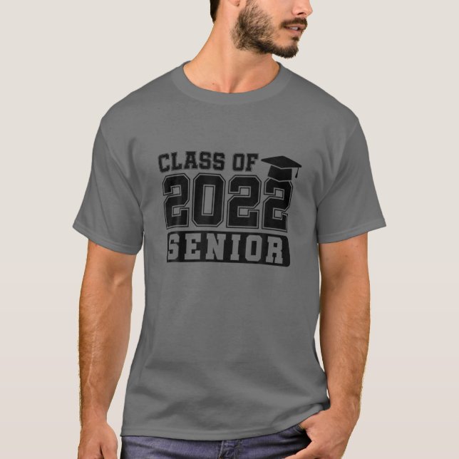 T-shirt Classe De 2022 Lycée Collège Diplôme (Devant)