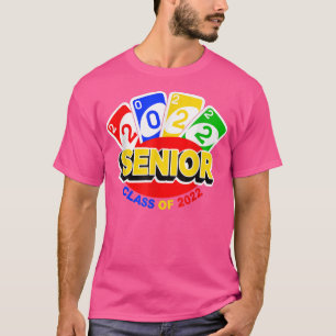 T-shirt Classe de 2022 Senior Year Uno Style Graduation 