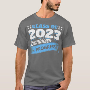 T-shirt Classe De 2023 Compte À Reporter Funny Graduate St