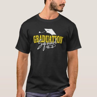 T-shirt Classe De 2023 Diplômé De L'Équipe De Graduation