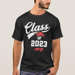 T-shirt Classe De 2023 Diplôme Premier Jour De L'École