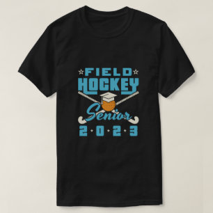 T-shirt Classe De 2023 Diplôme Supérieur De Hockey Sur Ter