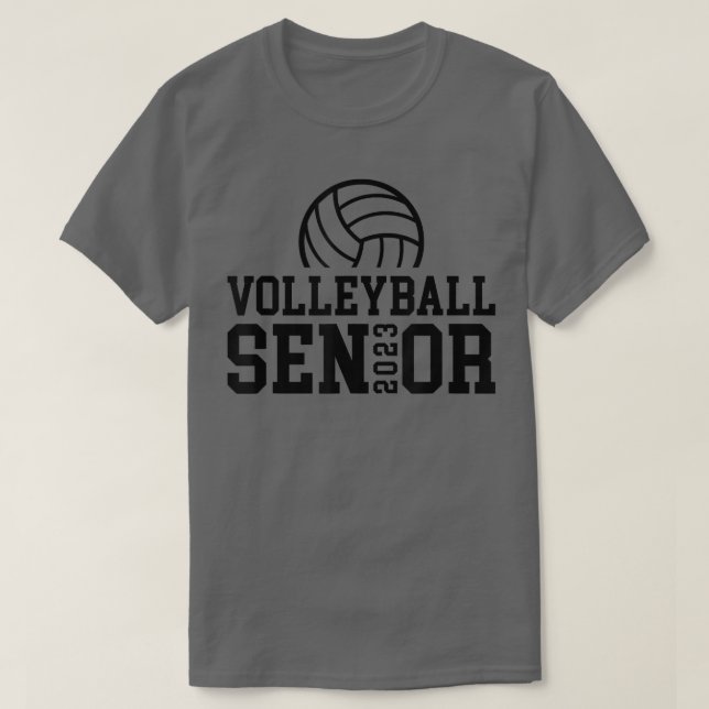 T-shirt Classe de 2023 Graduation Volleyball Senior 2023 T (Design devant)