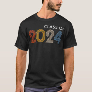 T-shirt Classe de 2024 College University High School Futu