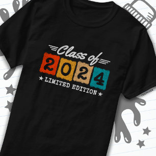 T-shirt Classe de 2024 Graduate Retro Senior Graduation