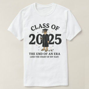 T-shirt Classe de 2025 Graduation