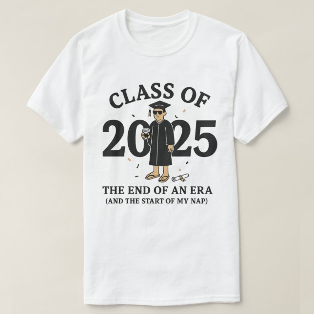 T-shirt Classe de 2025 Graduation (Design devant)