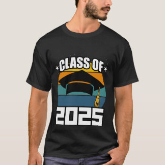 T-shirt Classe de 2025 - Graduation de classe supérieure -