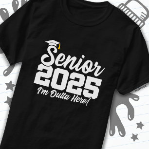 T-shirt Classe de 2025 Graduation High School 2025