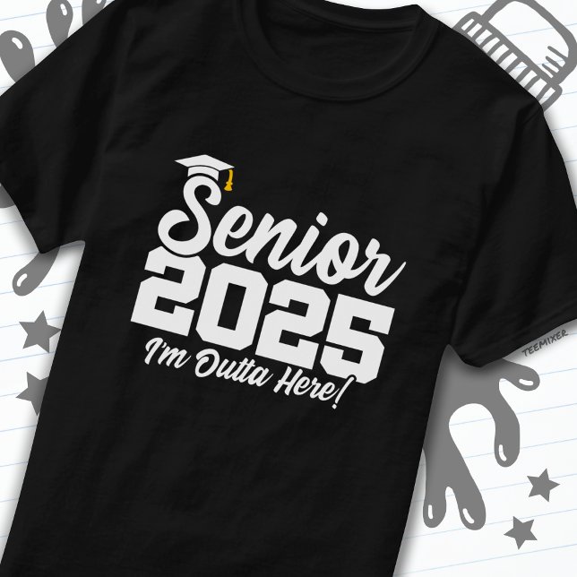 T-shirt Classe de 2025 Graduation High School 2025 (Créateur téléchargé)