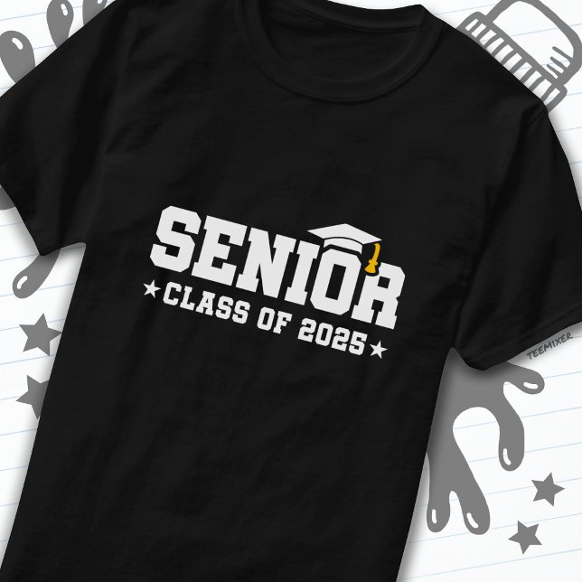 T-shirt Classe de 2025 Graduation High School 2025 (Créateur téléchargé)