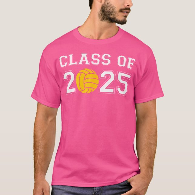 T-shirt Classe De 2025 Graduation Waterpolo Senior 2023 Wa (Devant)