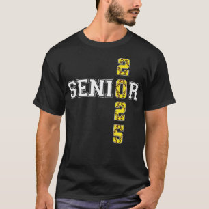 T-shirt Classe De 2025 Softball Senior Graduate