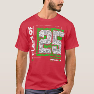 T-shirt Classe de 2025 Urban Streetwear Graduation Classe 
