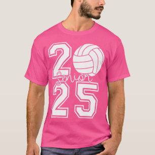 T-shirt Classe De 2025 Volleyball Classe De 2025