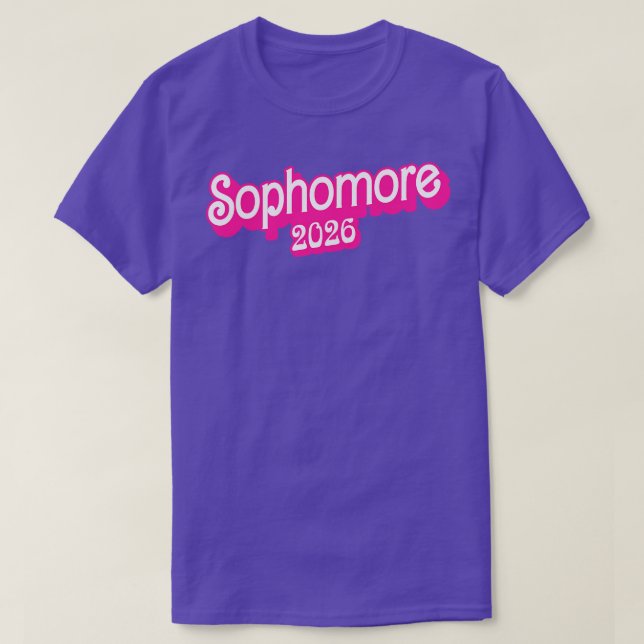 T-shirt Classe de 2026 Cadeaux Sophomore Funny Sophomore 2 (Design devant)