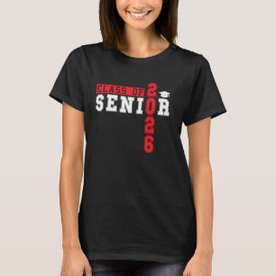 T-shirt Classe de 2026 Senior Night 2026 Classe de 2026 Gr