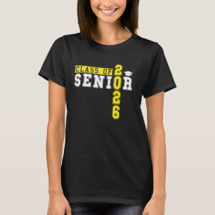 T-shirt Classe de 2026 Senior Night 2026 Classe de 2026 Gr