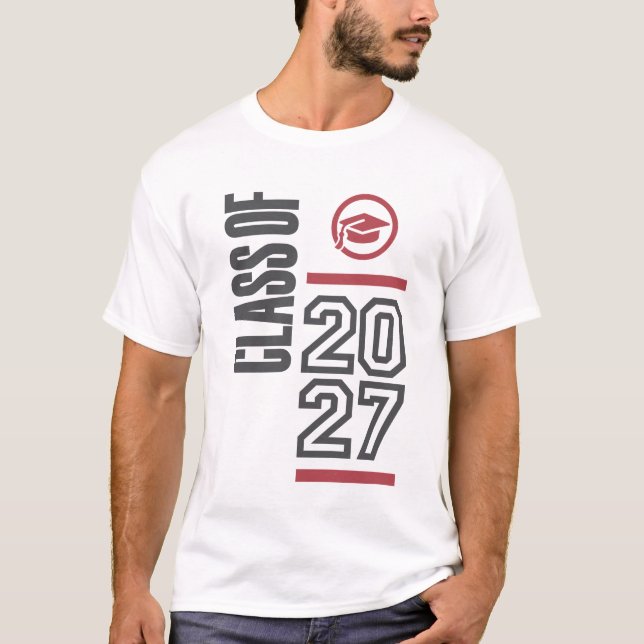 T-shirt Classe De 2027 (Devant)