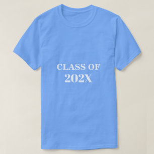 T-shirt Classe De 202X Future Graduate Custom Ajouter Anné