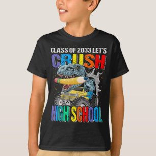 T-shirt Classe De 2033 Écrasons Le Lycée