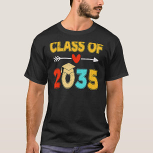 T-shirt Classe De 2035 Augmenter Avec Moi Maternelle