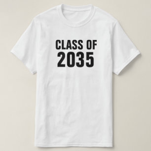 T-shirt Classe de 2035 - chemise adulte pour que les