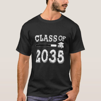 T-shirt Classe de 2035 Grow With Me Premier jour de l'Arg 