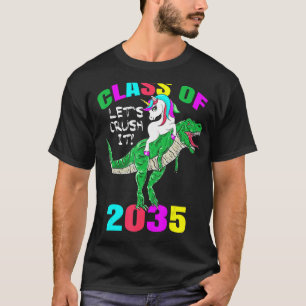 T-shirt Classe de 2035 Jardin d'enfants à l'obtention du d