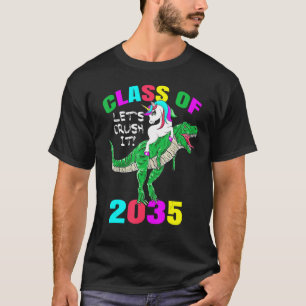 T-shirt Classe de 2035 Jardin d'enfants à l'obtention du d
