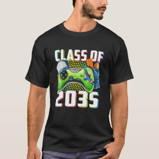 T-shirt Classe De 2035 Pré-K Diplômé De L'École Préscolair