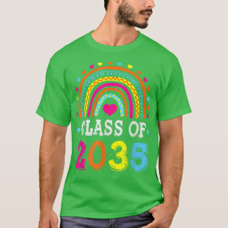 T-shirt Classe De 2035 PréK Enseignement Préscolaire
