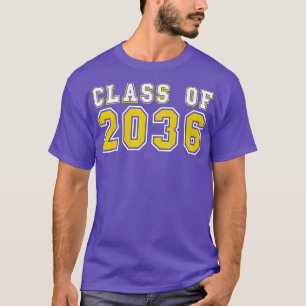 T-shirt Classe de 2036 Diplôme Premier jour de maternelle