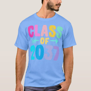 T-shirt Classe de 2037 Graduation Grow With Me