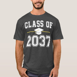 T-shirt Classe de 2037 Grow With Me Graduation Premier jou