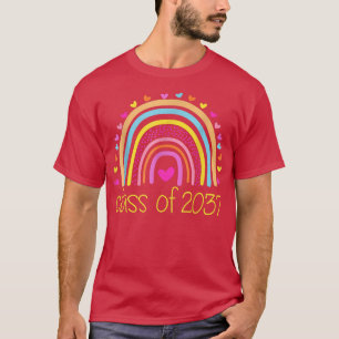 T-shirt Classe De 2037 Rainbow Preschool Kindergarten Grad
