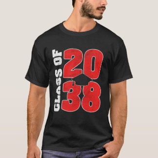 T-shirt Classe de 2038 Grandis avec Moi Premier Jour d'Éco