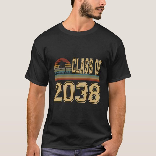 T-shirt Classe De 2038 Grow With Me (Devant)